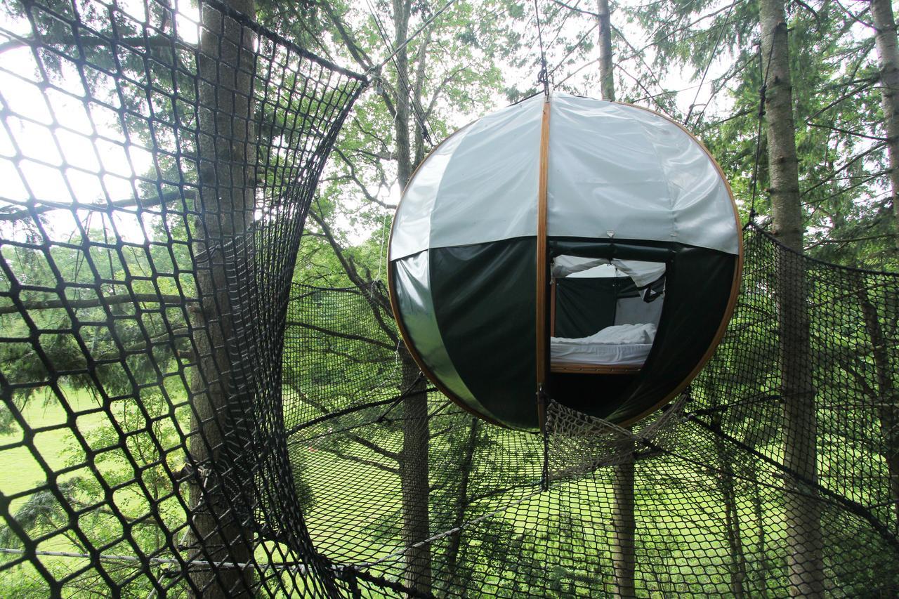 Insolite Dans Les Arbres Les Ormes, Epiniac Bed and Breakfast Εξωτερικό φωτογραφία